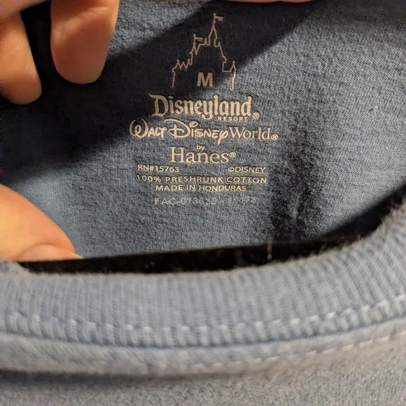 Disney Blue Graphic Tee - Picture 2 of 3